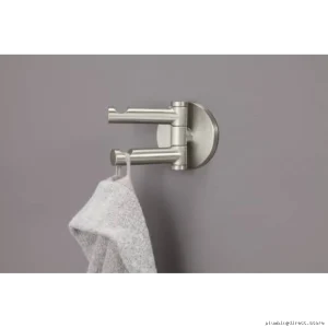 Moen Brushed Nickel Double Swivel Wall Mount Hook