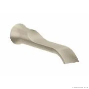 Moen TFS3836BN Doux 10 Tub Spout in Brushed Nickel - Modern Bathroom Water Spout