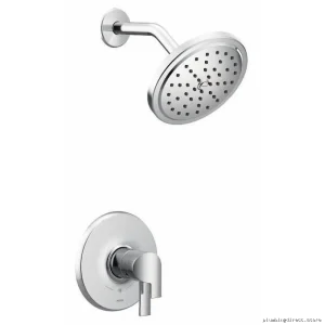 Moen Doux Water-Saving Chrome Shower Trim