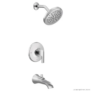 Modern Chrome Tub & Shower Trim Kit - Doux M-Core 3 Series UTS3203EP Moen