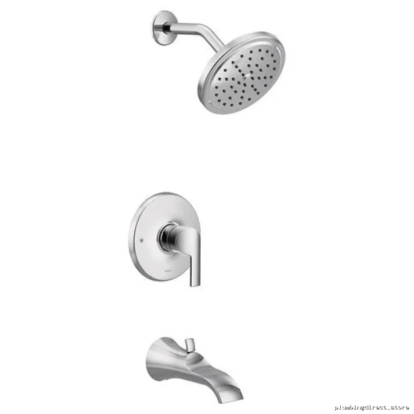 Modern Chrome Tub & Shower Trim Kit - Doux M-Core 3 Series UTS3203EP Moen