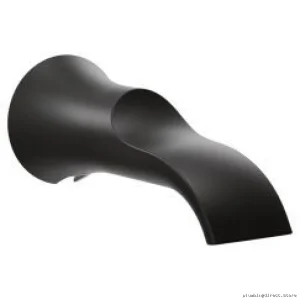 Moen Doux Matte Black Spoutless Tub Diverter S3836BL