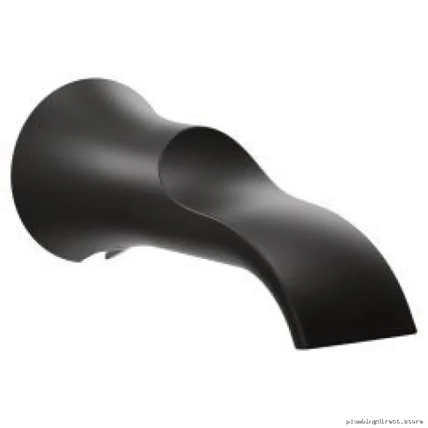 Moen Doux Matte Black Spoutless Tub Diverter S3836BL