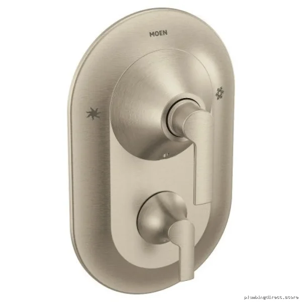 Moen Doux TS2200BN Brushed Nickel Shower Trim with Built-In Diverter Control