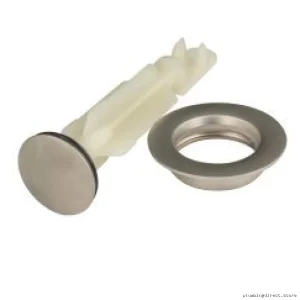 Drain Plug & Seat Set - Corrosion-Resistant Polished Nickel 10709NL Moen