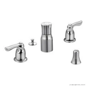 Moen Dual Handle Modern Bathroom Bidets in Sleek Chrome Finish – Model TL