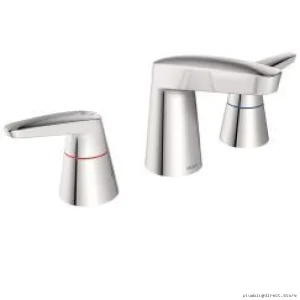 Moen Chrome Widespread Bathroom Faucet - Durable M-Dura 9220F05 Model
