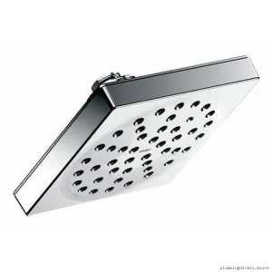 Moen Eco-Friendly 90 Degree 6 Square Rainshower Head - 1.5 GPM Water-Saving Chrome S6340EP15