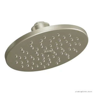 Moen S6360EPBN Eco-Friendly High-Flow Rainshower Shower Head - Brushed Nickel Finish