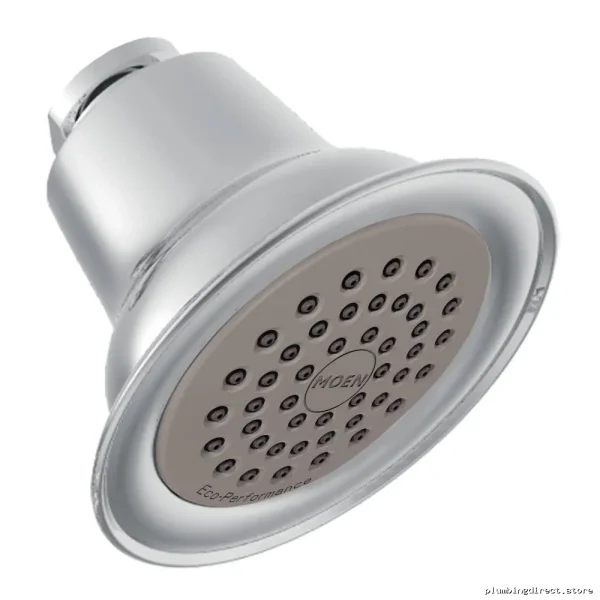 Moen 3-3/8 Eco-Friendly Self-Cleaning Shower Head - Chrome Finish