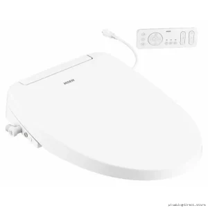 Moen 3-Series Elongated Electric Bidet Toilet Seat - White EB1500-E