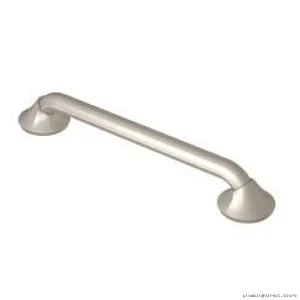 Moen Brushed Nickel Eva 12-Inch Bathroom Safety Grab Bar YG2812BN