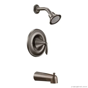 Moen Oil Rubbed Bronze Eva Tub & Shower Trim - Eco-Performance Posi-Temp T2133EPORB