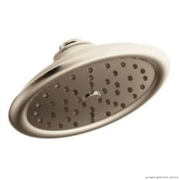 Moen ExactTemp Rainshower Shower Head - Single Function Design in Polished Nickel