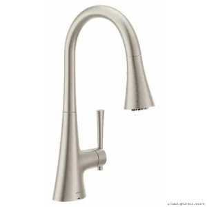 Moen F9126SRS Kitchen Faucet w/ Triple Filtration System & Pull Down Spray in Spot Resist Stainless