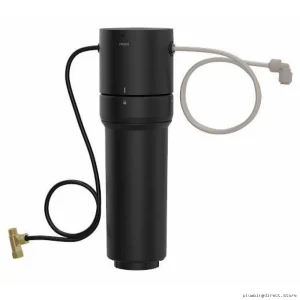 Moen F9800 Black Advanced Single Stage Water Filter for Under Sink Use