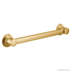 Moen Flara 36" Modern Safety Grab Bar - Brushed Gold YG0336BG