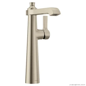 Flara Brushed Nickel Vessel Sink Faucet - S6982BN Moen