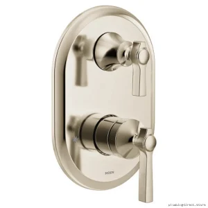 Moen Flara M-Core 3 Series Polished Nickel Valve Trim with Built-In Diverter UTS2411NL