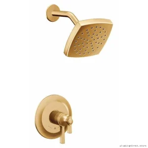Flara M-Core 4 Series Eco-Friendly Shower Trim - Brushed Gold Moen UTS4912EPBG
