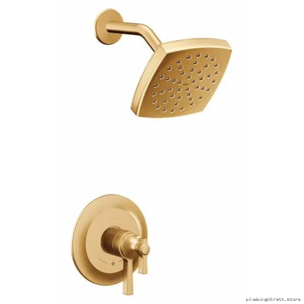 Flara M-Core 4 Series Eco-Friendly Shower Trim - Brushed Gold Moen UTS4912EPBG