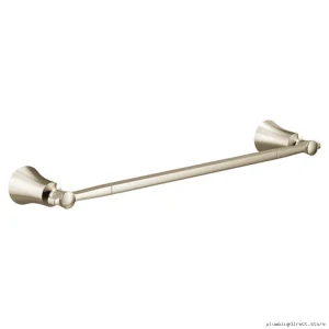 Moen Flara Polished Nickel Bath Towel Holder – Stainless Steel