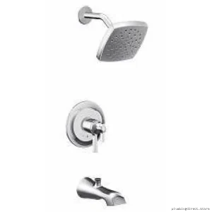 Moen Flara Series Water-Saving Tub/Shower Trim - Chrome Finish