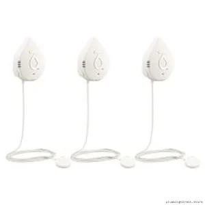 Moen Flo Smart Water Leak Detector (3-Pack) - Leak Alert, White 920-005
