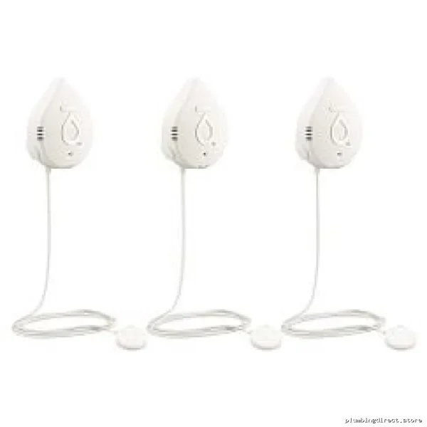 Moen Flo Smart Water Leak Detector (3-Pack) - Leak Alert, White 920-005