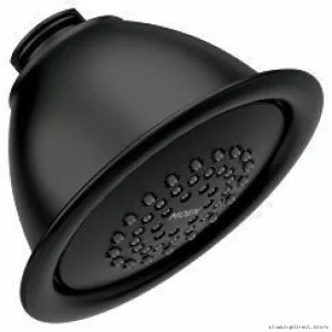 Moen 4-Function Standard Shower Head (6371BL) - Matte Black