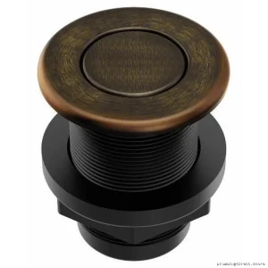 Moen AS-4201-BRB Garbage Disposal Air Switch Button in Mediterranean Bronze