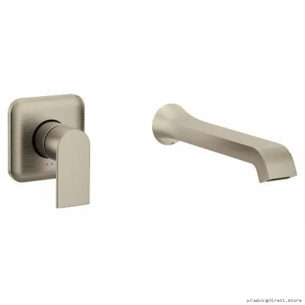 Moen Brushed Nickel Wall-Mount Tub Faucet Trim WT901BN Genta LX