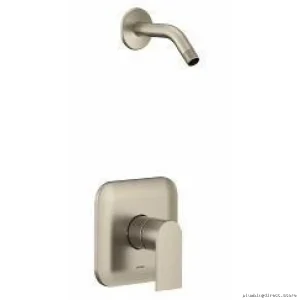 Moen Genta LX M-Core 2 Shower Trim Kit in Brushed Nickel - No Shower Head