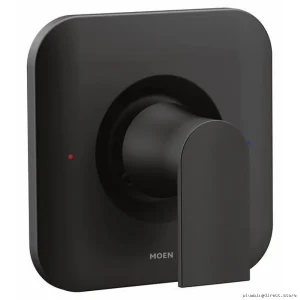 Moen Genta LX Valve Trim Matte Black T2471BL with Adjustable Temperature Control