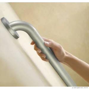 Moen Glacier Chrome Bathroom Safety Wall-Mounted Grab Bar