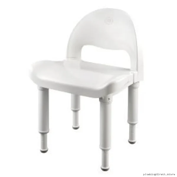 Moen Glacier DN7064 Tool-Free Adjustable Stainless Steel Shower Chair