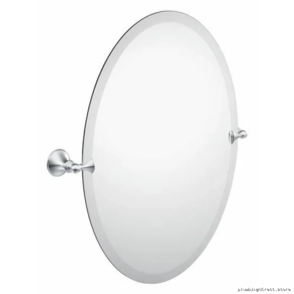 Moen DN2692CH Glenshire Oval Adjustable Chrome Bathroom Mirror