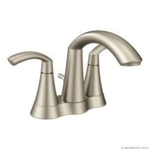 Moen GLydd Modrn Centrsett Bathrm Fctt – Brshd Nckl