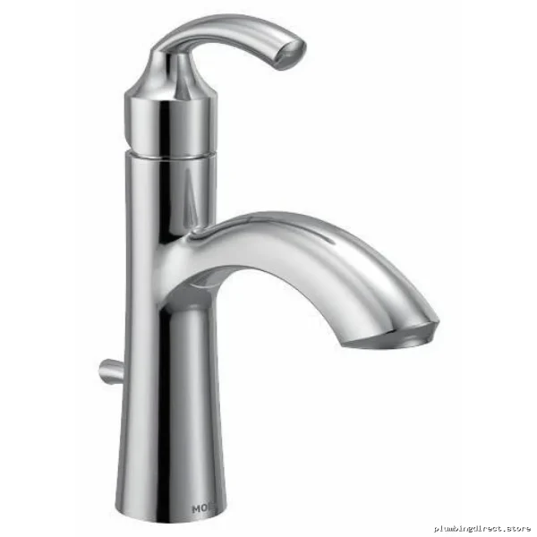 Moen Chrome Single Handle Bathroom Sink Faucet 6170 by Glyde