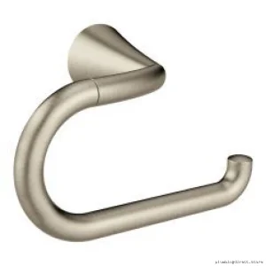Brushed Nickel Bathroom Toilet Paper Holder MOEN GLYDE