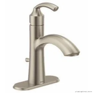 Moen Glyde Single-Hole Bath Faucet in BN Finish - Modern Design & Smooth Operation