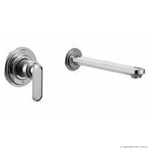 Chrome Single-Handle Wall-Mount Tub Faucet Trim Kit - Moen Greenfield