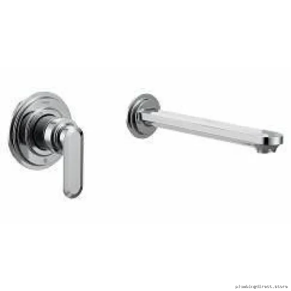 Chrome Single-Handle Wall-Mount Tub Faucet Trim Kit - Moen Greenfield
