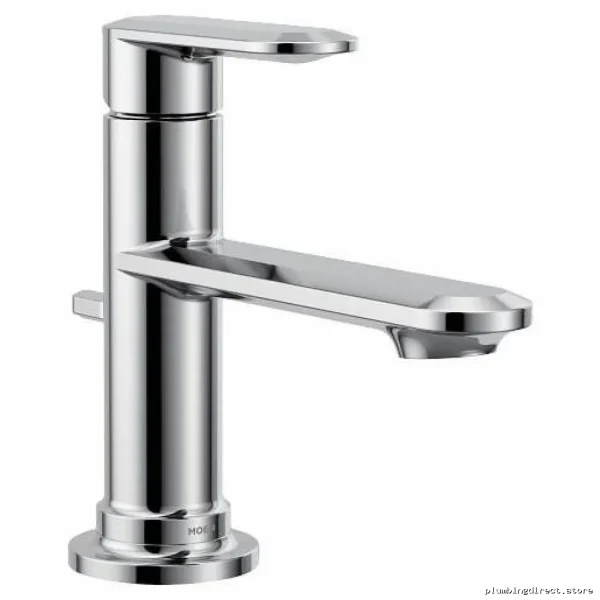 Single Hole Bathroom Faucet - Stylish Chrome Finish Greenfield by Moen