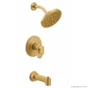 Moen Greenfield M-Core 4 Water-Saving Tub & Shower Trim - Brushed Gold