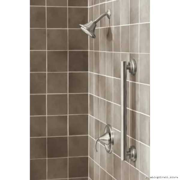 Moen ISO 12 Designer Grab Bar - Brushed Nickel YG0712BN