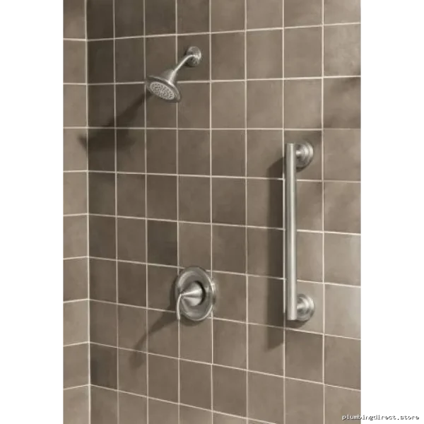 Moen ISO 24-Compliant Safety Grab Bar with Brushed Nickel Finish