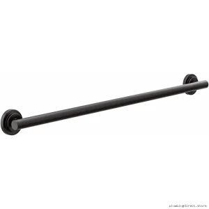 Moen ISO 36 Safety Grab Bar - Modern Design Matte Black YG0736BL