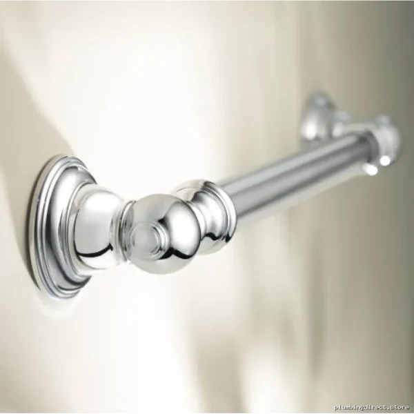 Moen Kingsley 30-Inch Chrome Designer Bathroom Safety Grab Bar YG5430CH - Image 2