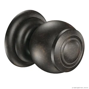 Moen Oil Rubbed Bronze Kingsley Cabinet Knob YB5405ORB - Elegant Drawer Pull